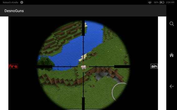 DesnoGuns Mod for Minecraft PE screenshot 3