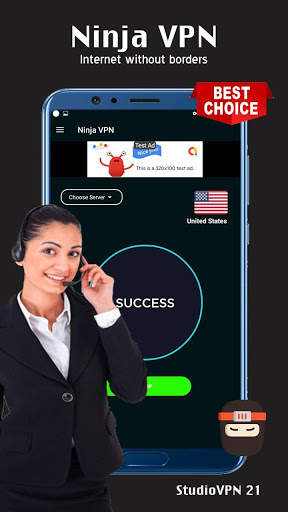 Ninja VPN - Safer Internet & Unlimited VPN screenshot 2