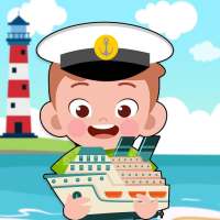 Pretend Play Cruise Ship Simulator: Family Trip logo
