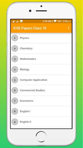 ICSE Previous Year Paper скриншот 2