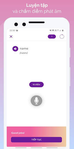 Violet: Học tiếng Anh phát âm với 3000 từ vựng screenshot 6