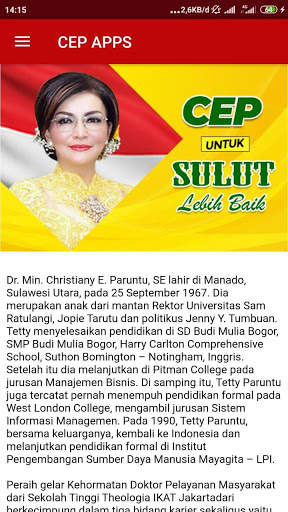 CEP Untuk Sulut Apps screenshot 2