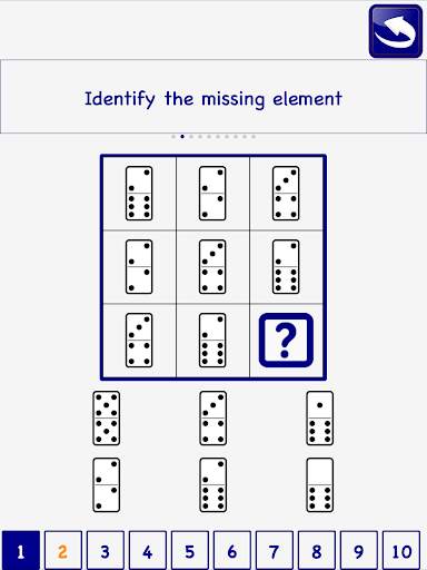 Domino psychoTest Brain LITE screenshot 2