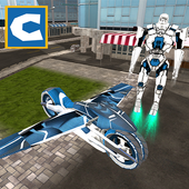 ikon Terbang Robot Sepeda Simulator