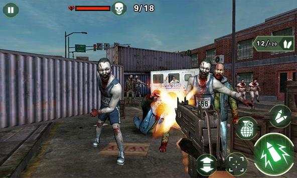 Dead Zombie Kill Shot 3D screenshot 2