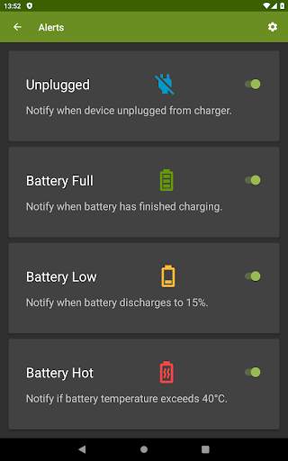 Charger Alert (Baterai Alarm) screenshot 12