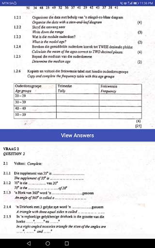 Grade 8 Mathematics Mobile Application screenshot 6