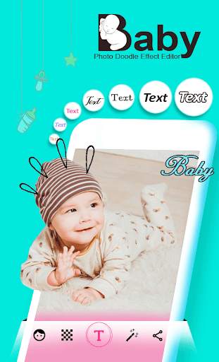 Baby Photo Doodle Effect Editor : Story For Social screenshot 5