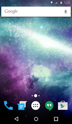 Galaxy Animated Keyboard скриншот 6