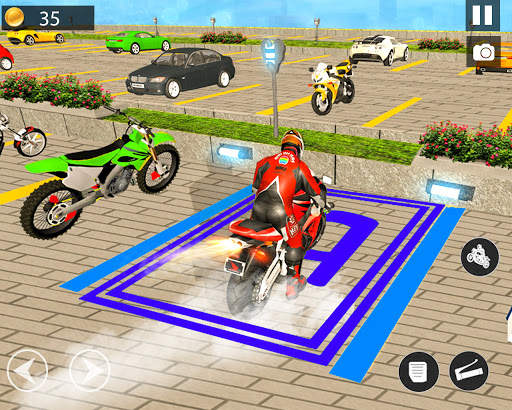 City Bike Rider Parking Game screenshot 3