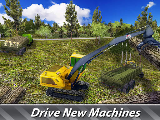 Logging Harvester Truck 2 تصوير الشاشة