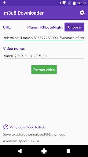 RtlLateNight extractor(LJ Video Downloader plugin) screenshot 1