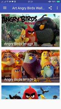 Art Angry Bird Wallpaper HD offline screenshot 7