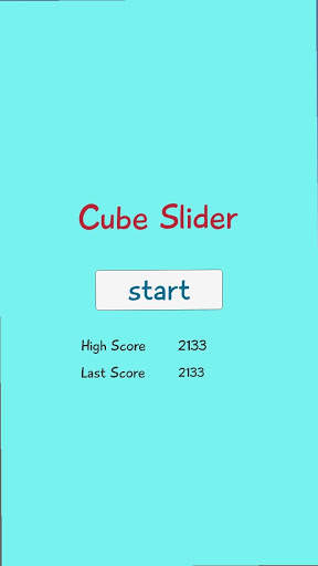 Cube Slider - New Sliding Arcade game screenshot 1