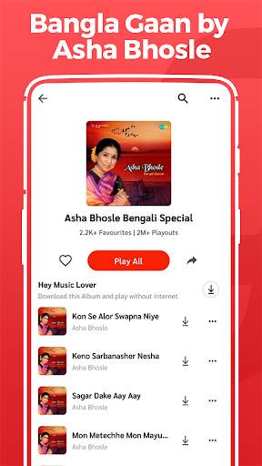Asha Bhosle Song, Hit Song, आशा भोसले के गाने App screenshot 3
