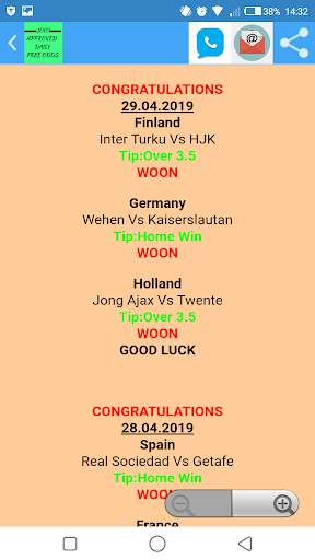 100% APPROVED DAILY FREE ODDS screenshot 3