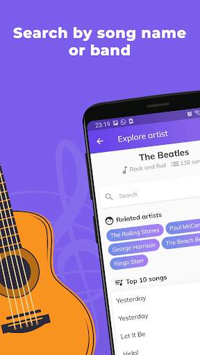 ChordCloud: Guitar Chords with Songs & Lyrics Tabs screenshot 3