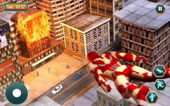 Grand Super Iron Hero Flying Rescue Mission 2018 2 screenshot 2