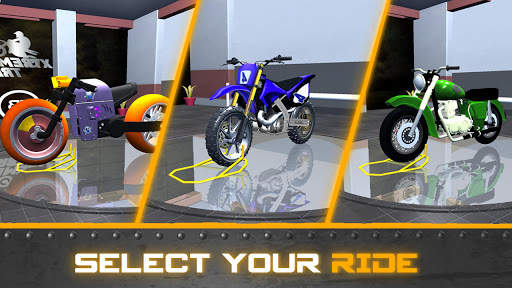 Xtreme trail: 3D Racing - Offline Dirt Bike Stunts screenshot 8
