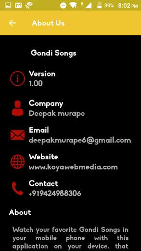 Gondi Songs & Video screenshot 4