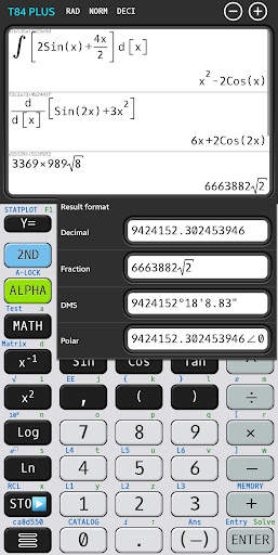 Graphing calculator plus 84 83 скриншот 4