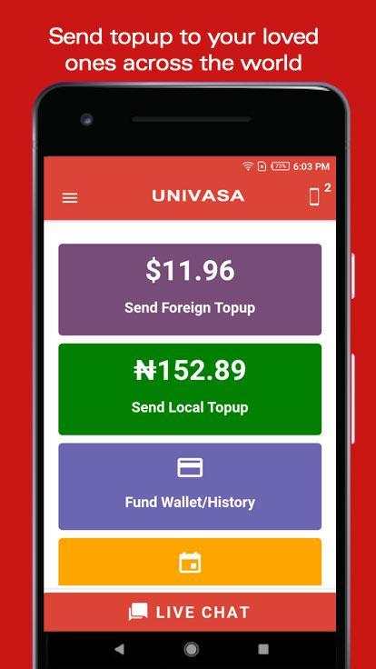 UNIVASA screenshot 2
