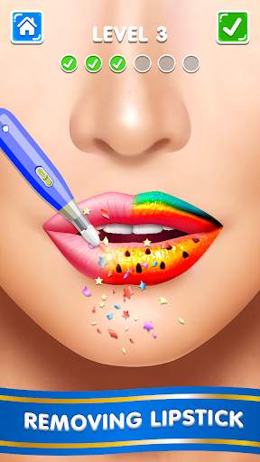 Lip Art Lipstick: Makeup games screenshot 1
