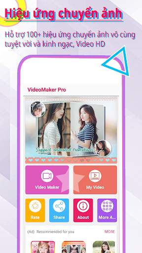 Làm Video Từ Ảnh Và Nhạc - Tạo Video Hình Ảnh screenshot 1