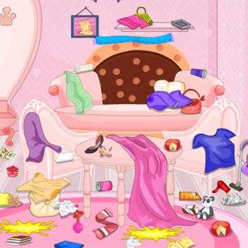 Princess Messy Room Clean Up screenshot 9