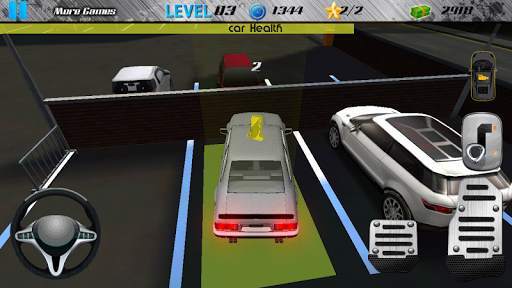 Night Garage Car Parking 3D screenshot 1