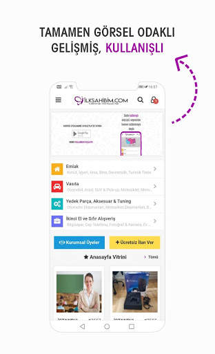 ilkSahibim.com - Global's new Market Place screenshot 1
