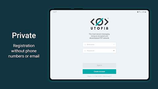 Utopia — Pribadong Messenger screenshot 9