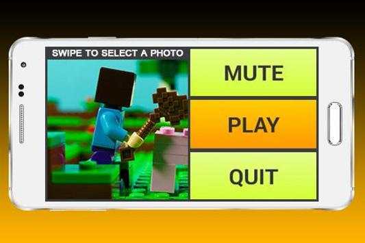 Slide Puzzle Lego Minecraft screenshot 2