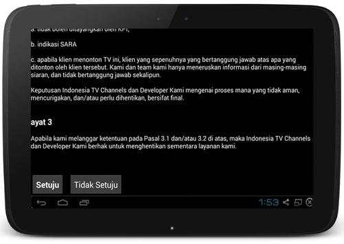 TV Indonesia Online Channel Bd screenshot 3