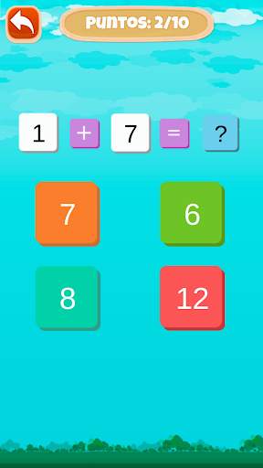 Juego Matemáticas: cálculo mental screenshot 4