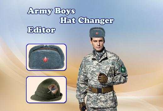 Army Cap Photo Editor screenshot 1