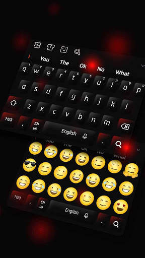 Black Keyboard Theme screenshot 2