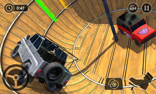 Well of Death Jeep Stunt Rider screenshot 2