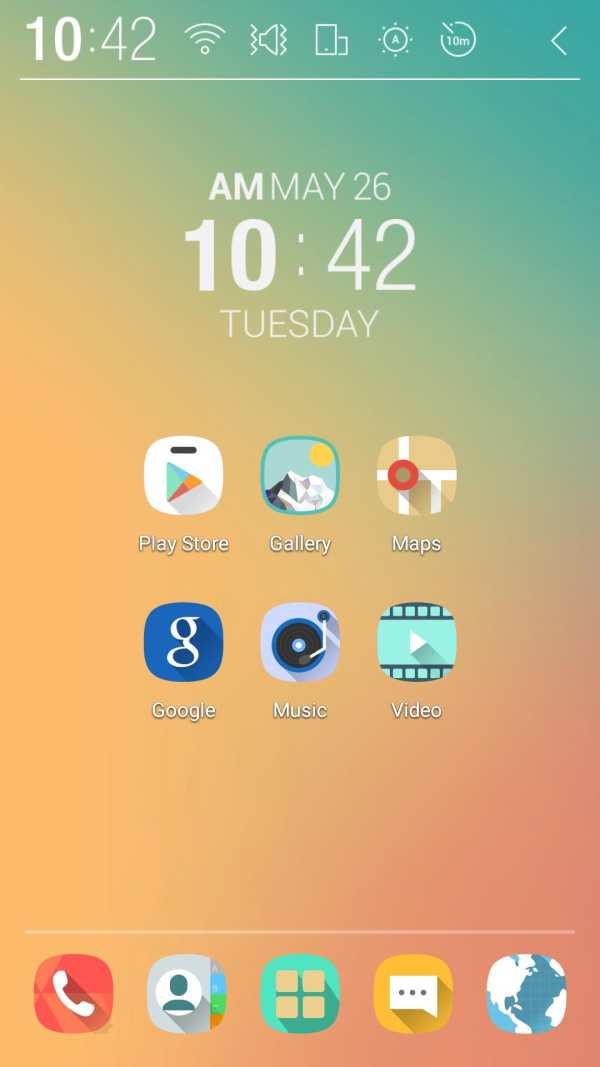 Pure Rainbow Atom Theme screenshot 2