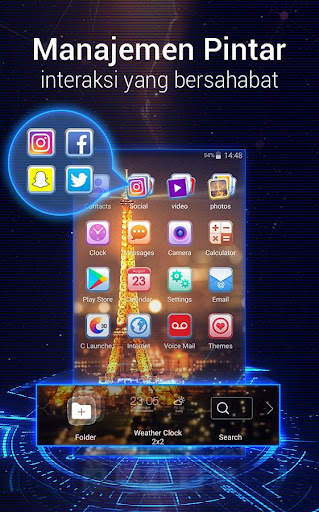 U Launcher 3D:tema 3d screenshot 6