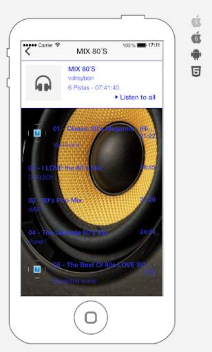 Música de los 80. Música y emisoras Radios años 80 screenshot 21