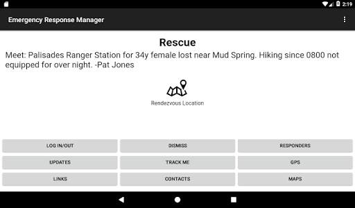 Emergency Response Manager 6 تصوير الشاشة