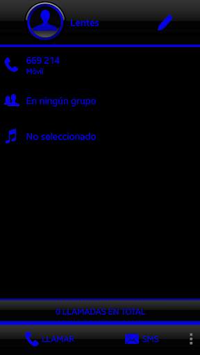 THEME ELEGANT BLUE EXDIALER screenshot 5