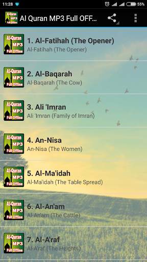 Al Quran MP3 Full Offline screenshot 1