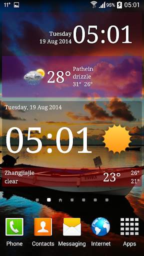 Weather ACE Clock Widget Pack screenshot 5