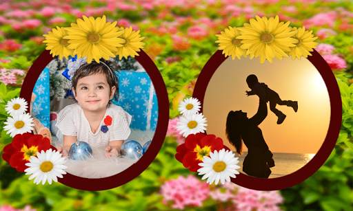 Beautiful Garden Double Photo Frame Application screenshot 9