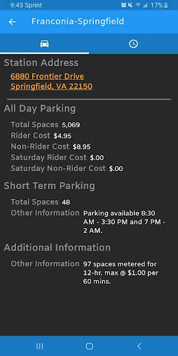 DC Metro and Bus screenshot 6