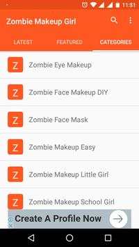 Zombie Makeup Videos for Girls screenshot 4