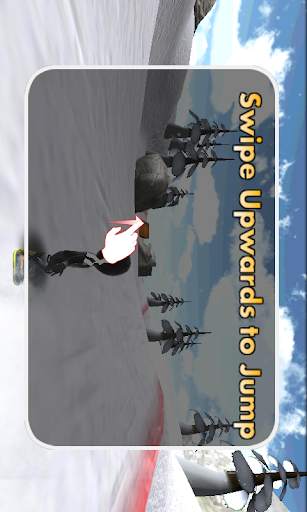 Ninja Snowboard Fan screenshot 5