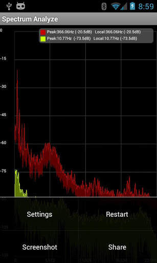 Spectrum Analyzer screenshot 3